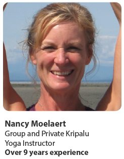 Nancy Moelaert, Yoga Instructor Nancy Moelaert, Yoga Instructor